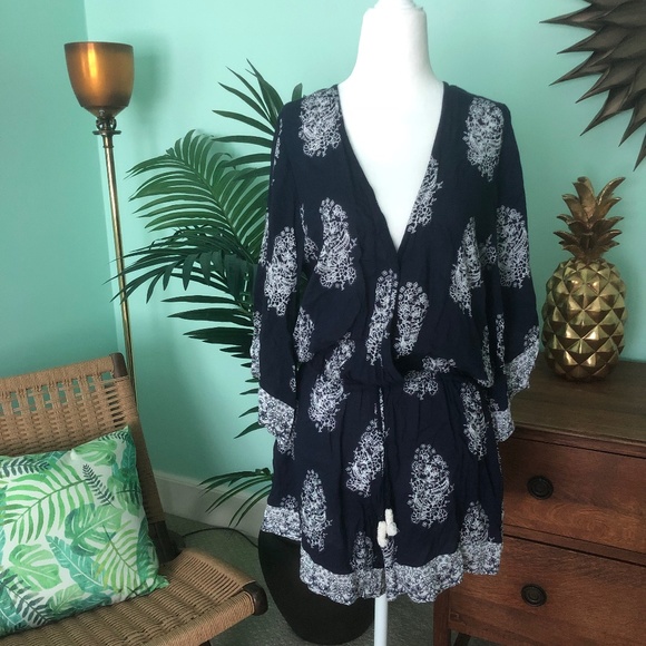 Faithfull The Brand Devani Romper - Picture 2 of 14